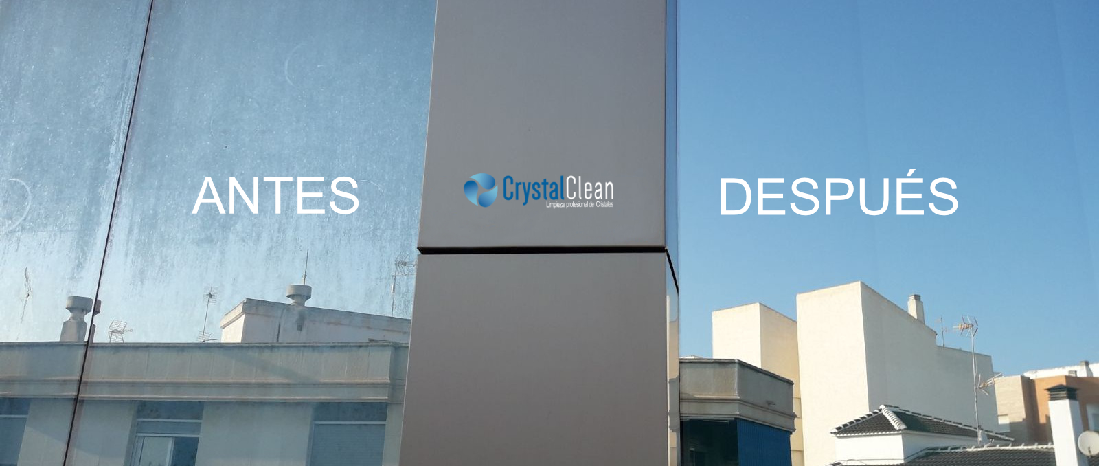 CrystalClean antes y después